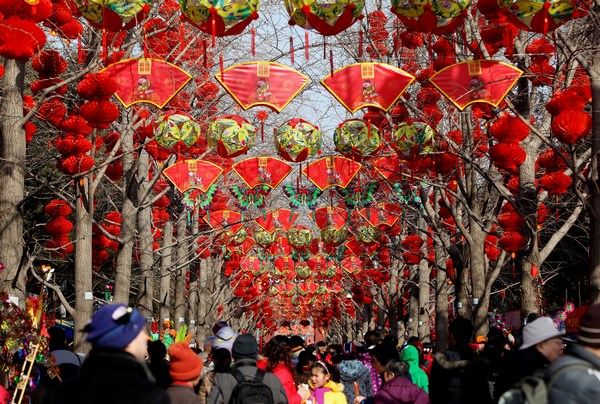 Празднование Китайского нового года в Пекине