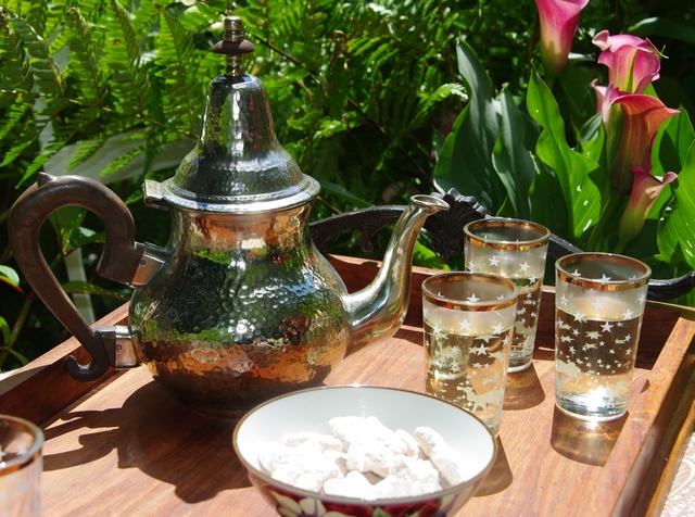 В Марокко чай займає важливе місце у ранковому меню. 