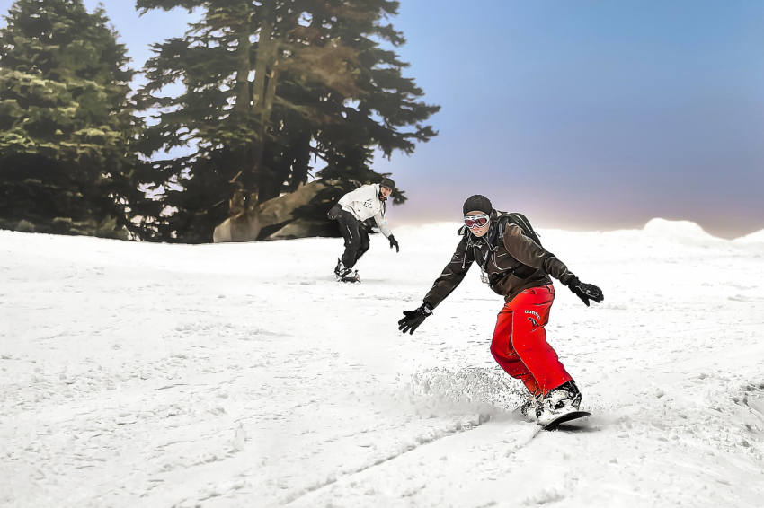 катання на лижах чи сноуборді