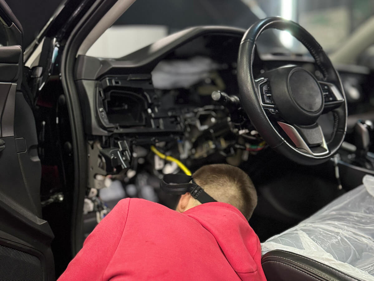 настройка парктроников