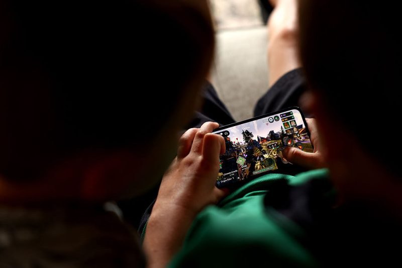 Діти на ігровій онлайн-платформі Roblox, 19 листопада 2025 року, Окленд, Нова Зеландія. (Getty Images)