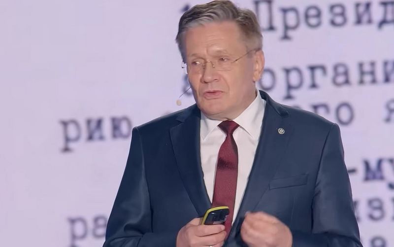 Генеральний директор російської Державної корпорації з атомної енергії «Росатом» Олексій Ліхачов (Youtube/скриншот)