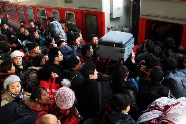 Новогодняя миграция китайцев. Фото с epochtimes.com