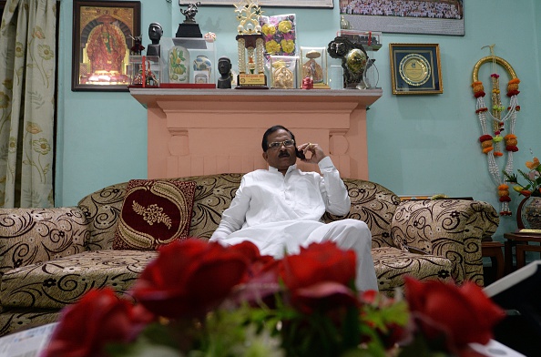 Первый глава Министерства йоги Шрипад Йессо Наик. Фото: PRAKASH SINGH/AFP/Getty Images