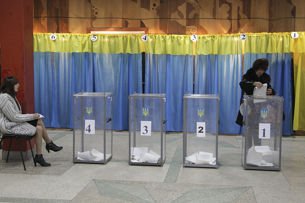 Позачергові вибори до українського парламенту, 26 жовтня 2014 року. Фото: Alexander Ermochenko/Anadolu Agency/Getty Images