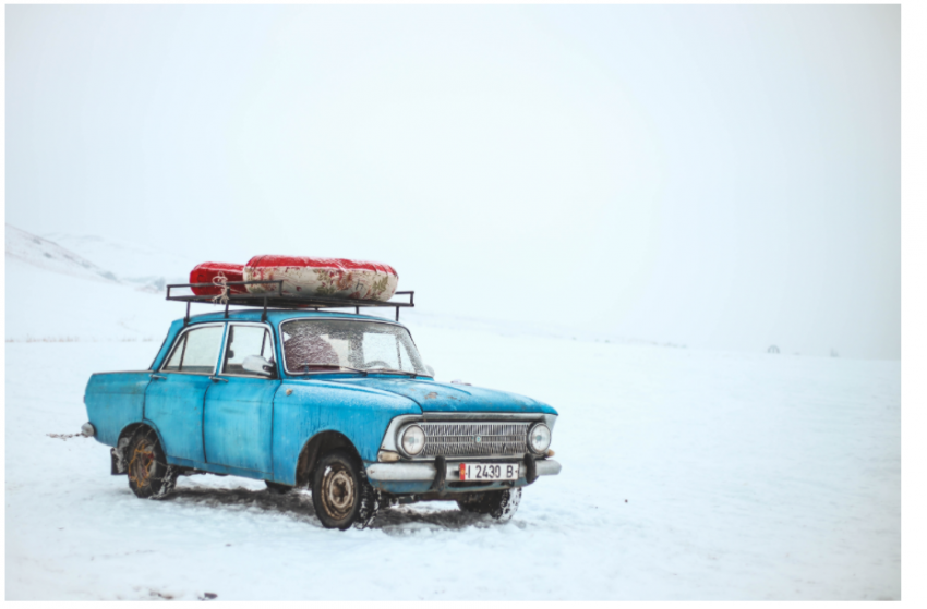 радянський автопром на льоду, ланцюги на шини