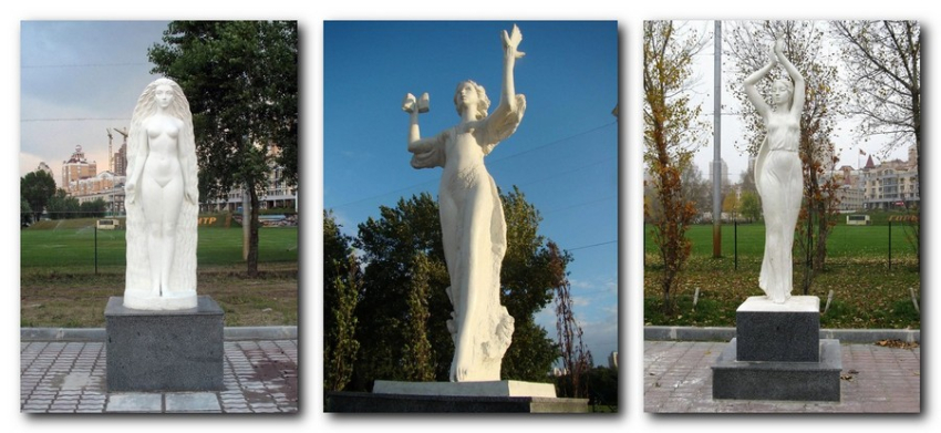авторские садово-парковые скульптуры, созданные мастерами Art Sculptor