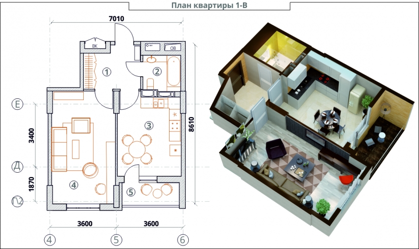 перепланировка квартиры