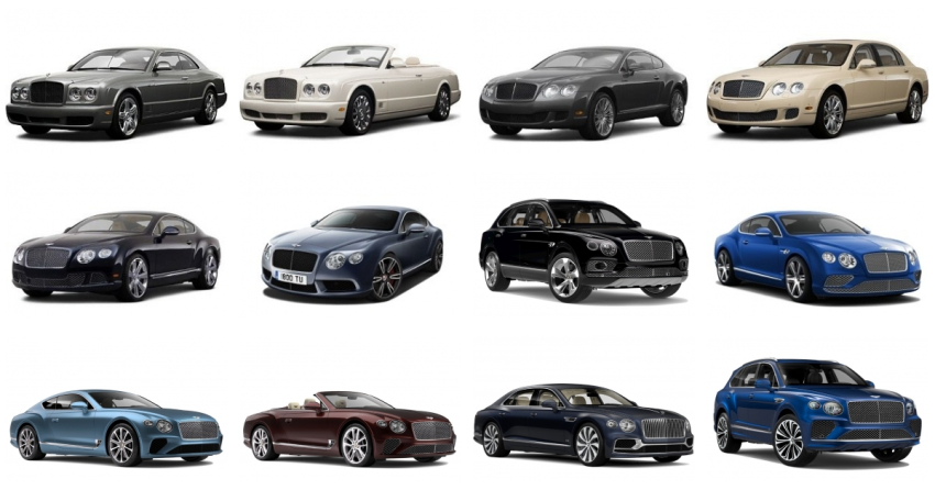 Bentley в Украине. Цены, где купить Бентли. Новые модели Бентли