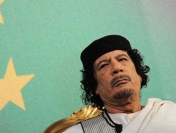 НАТО має намір вбити Муаммара Каддафі. Фото: ANDREAS SOLARO/AFP/Getty Images