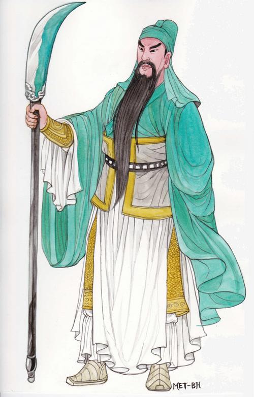 Гуань Юй — вірний і праведний воїн Піднебесної. Ілюстрація: Блю Сяо