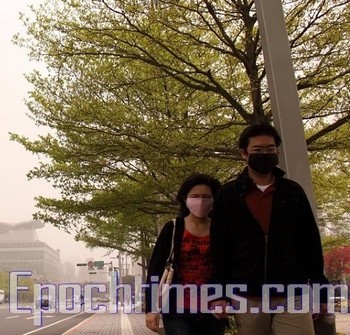 Уровень загрязнения воздуха в китайских городах увеличился. Фото: The Epoch Times