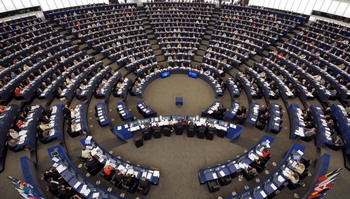 Европейский парламент. Фото: FREDERICK FLORIN/Getty Images