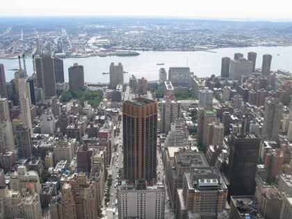 Вид Нью-Йорка с высоты птичьего полета. Фото: Getty Images