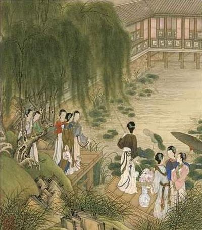 Сюжети з життя дівчат стародавнього Китаю. Фото з secretchina.com 