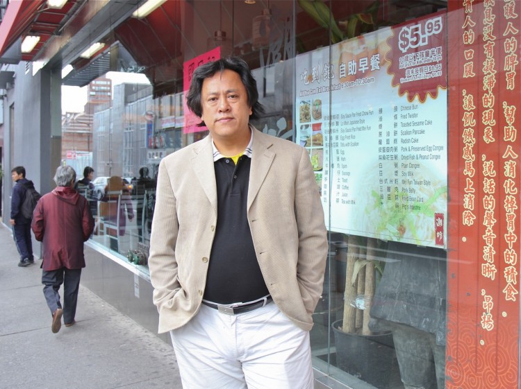 Чжао Янь із китайського кварталу Флашинг у Нью-Йорку. Чжао захищаючи селян, у яких викрали землю, став мішенню для китайського комуністичного режиму. Фото: Ben Chasteen/The Epoch Times