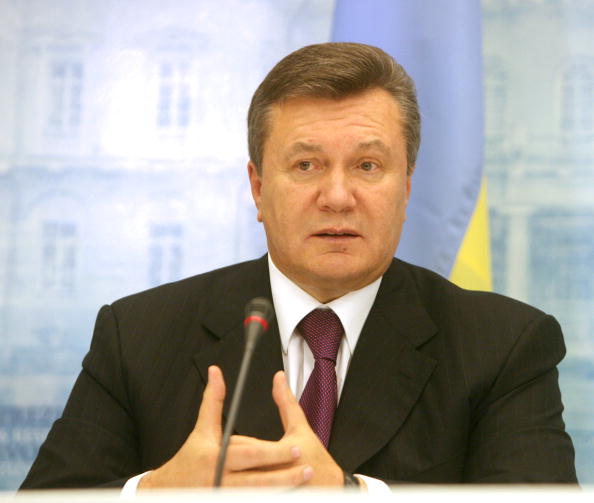 Віктор Янукович. Фото: PETRAS MALUKAS/AFP/Getty Images