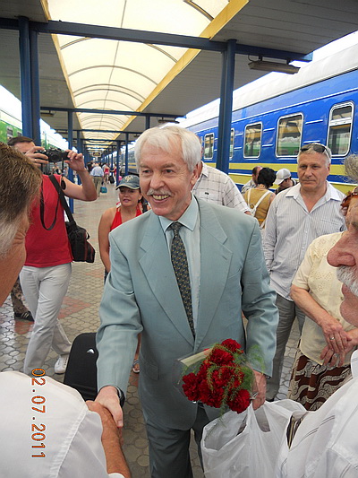 Перший і останній президент Республіки Крим Юрій Мєшков прибув 2 липня в Сімферополь. Фото: nr2.ru 