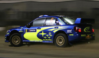 Кріс Аткінсон із Австралії та команда Subaru. Фото: Getty Images