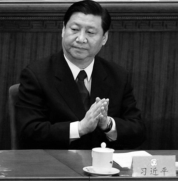Сі Цзіньпін — особа, якій пророкують очолити компартію Китаю, на політичній конференції в Пекіні 2008 року. Фото: Frederic J. Brown/AFP/Getty Images