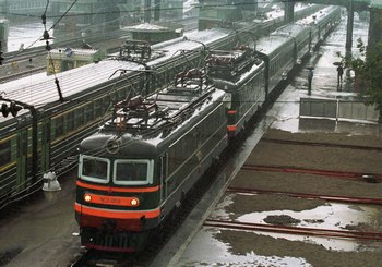 Бронированный поезд лидера КНДР Ким Чен Ира. Фото: Igor Kolomeytsev/Getty Images