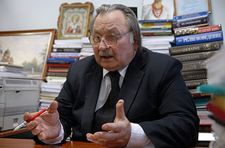 Професор Анатолій Колодний, член урядової комісії, зав. відділенням релігієзнавства Інституту філософії ім. Григорія Сковороди. Фото: Володимир Бородін /Велика Епоха