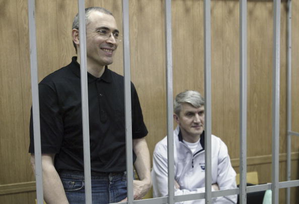 Михайло Ходорковський в суді. Фото: Oleg Nikishin/Getty Images