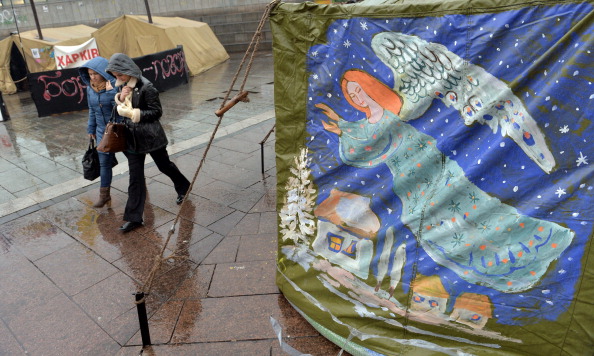 Київ, 6 січня 2013 Фото: SERGEI SUPINSKY/AFP/Getty Images