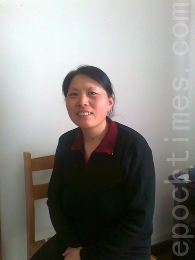 Ван Сюйцин, приговорённая к исправительным работам за практику Фалуньгун. Фото: Великая Эпоха