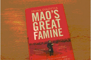 Обкладинка книги Френка Дікоттера «Великий голод, створений Мао». Фото: RFA