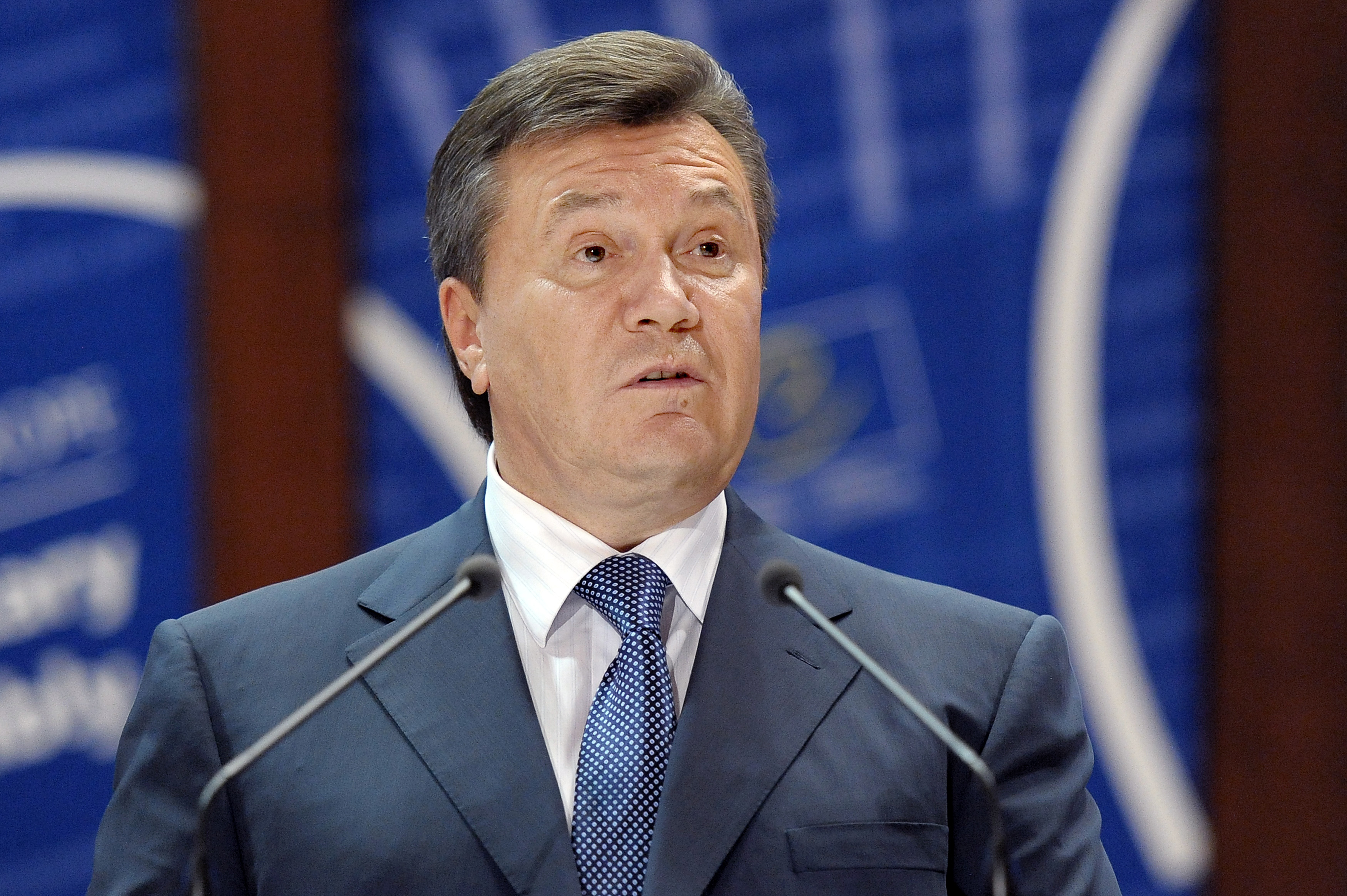 Виктор Янукович, Президент Украины. Фото: FREDERICK FLORIN/AFP/Getty Images