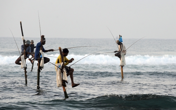 Особенности Шри Ланкийской рыбалки. Фото: LAKRUWAN WANNIARACHCHI/AFP/Getty Images