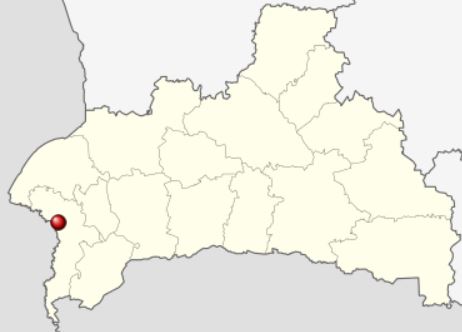 Місто Брест на мапі Білорусі. Ілюстрація: Dimitrius / Openstreetmap