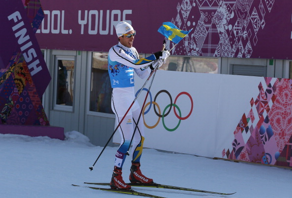 Зимові Олімпійські ігри в Сочі: лижник Маркус Хеллнер зі Швеції виграв золоту медаль на чоловічих лижних гонках (4x10 км) 16 лютого 2014 р. Фото: John Berry/Getty Images