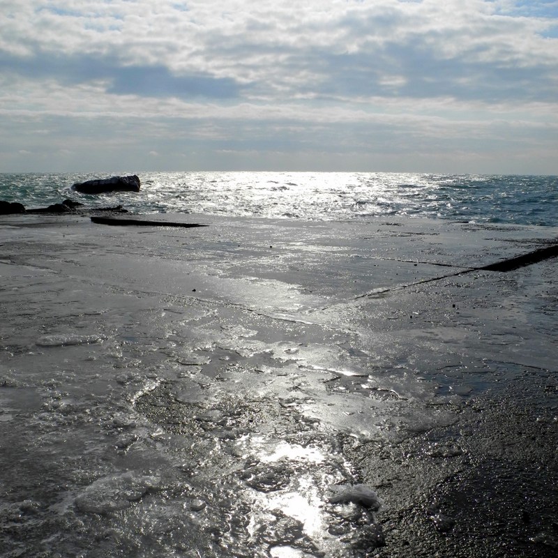 Море в зимку у Форосі, 2012 р. Фото: Алла Лавриненко/Велика Епоха