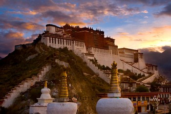 Дворец Потала в Тибете. Фото: Getty Images