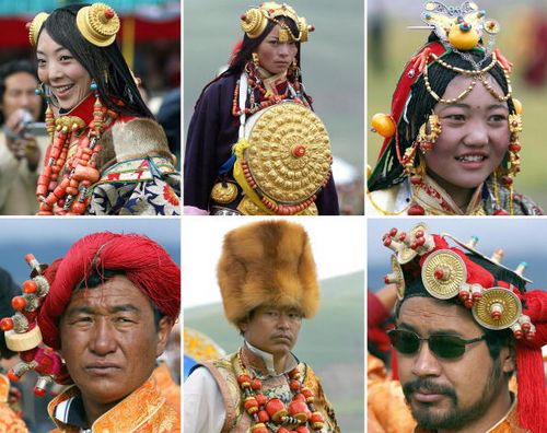 Святковий і повсякденний національний одяг тибетців. Фото: LIU JIN/AFP/Getty Images