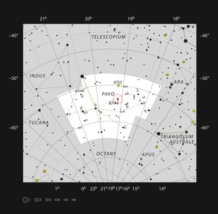 NGC 6744. Фото: www.eso.org