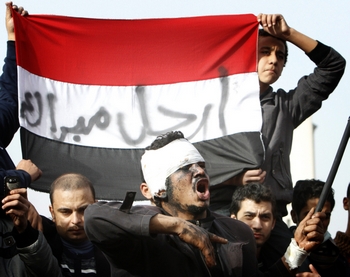 Египтяне требуют отставки президента. Фото: Getty images