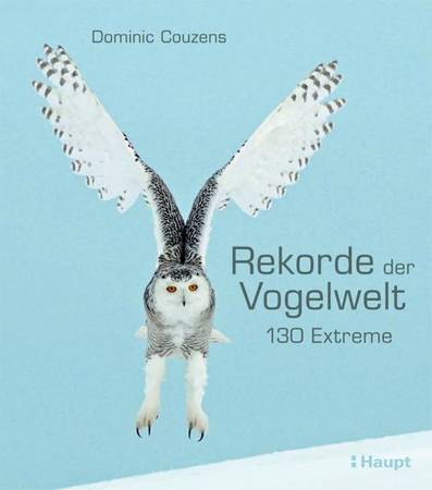 Обкладинка книги «Рекорди пташиного світу: 130 екстремалів» Домініка Козенса. Фото: Haupt Verlag
