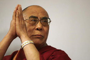 Лідер Тибету Далай-лама. Фото: MANPREET Romana/afp/getty Images