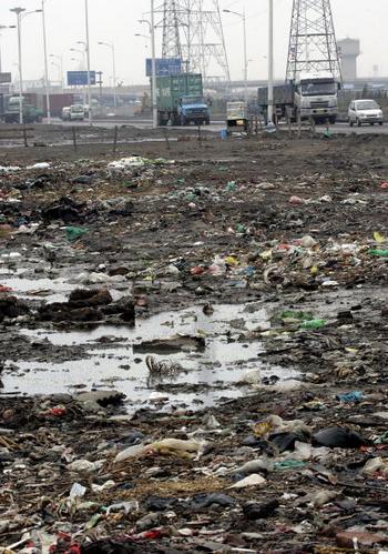 Промышленное загрязнение и неумелое использование привели Китай к кризису нехватки воды. Фото: AFP/Getty Images