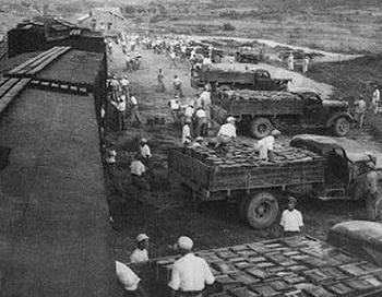Суцзятунь під час Корейської війни. Фото: з minghui.org 