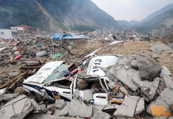 27 травня, повіт Бейчуань провінції Сичуань. Від землетрусу постраждали десятки тисяч будинків.Фото: Getty Images 