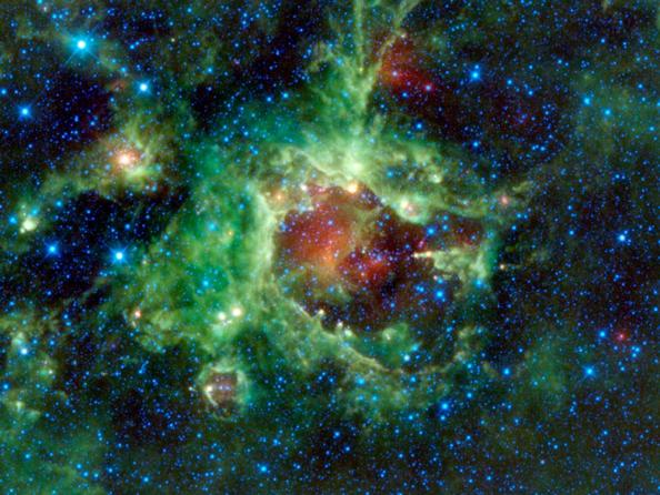 'Стовпи творіння' побачили НАСА у місці утворення зірки. Фото: www.nasa.gov