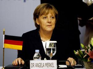 Канцлер ФРГ Ангела Меркель. Фото: PRAKASH SINGH/AFP/Getty Images