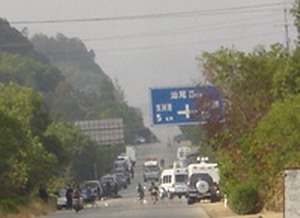 Конфлікт стався в селі Женхай району Шунде м. Фошань провінції Гуандун. Фото: Велика Епоха
