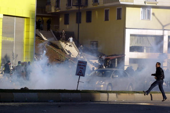 Подорван полицейский участок в Алжире. Фото: STR/Getty Images