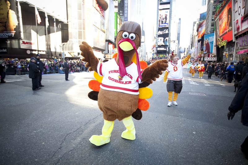 Парад Macy's в ежегодный 85-й День благодарения 24 ноября 2011 года в Нью-Йорке. Фото: Michael Nagle/Getty Images  