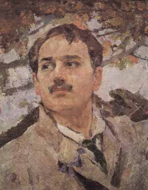 Федір Кричевський (1879—1947), автопортрет, 1911 р. Полотно, олія